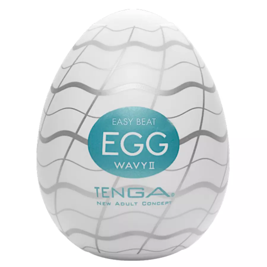 Tenga - Egg Wavy II Set van 6 Tenga Masturbators Mannen Speeltjes