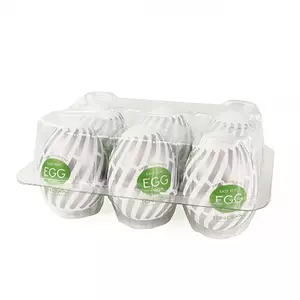 Tenga - Egg Brush set of 6 Tenga Masturbators Male Sextoys