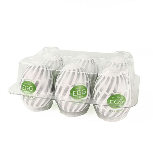 Tenga - Egg Brush Set van 6 Tenga Masturbators