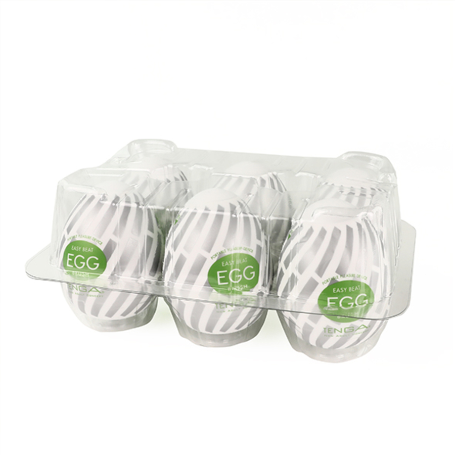 Tenga - Egg Brush set van 6 Tenga Masturbators Mannen Speeltjes