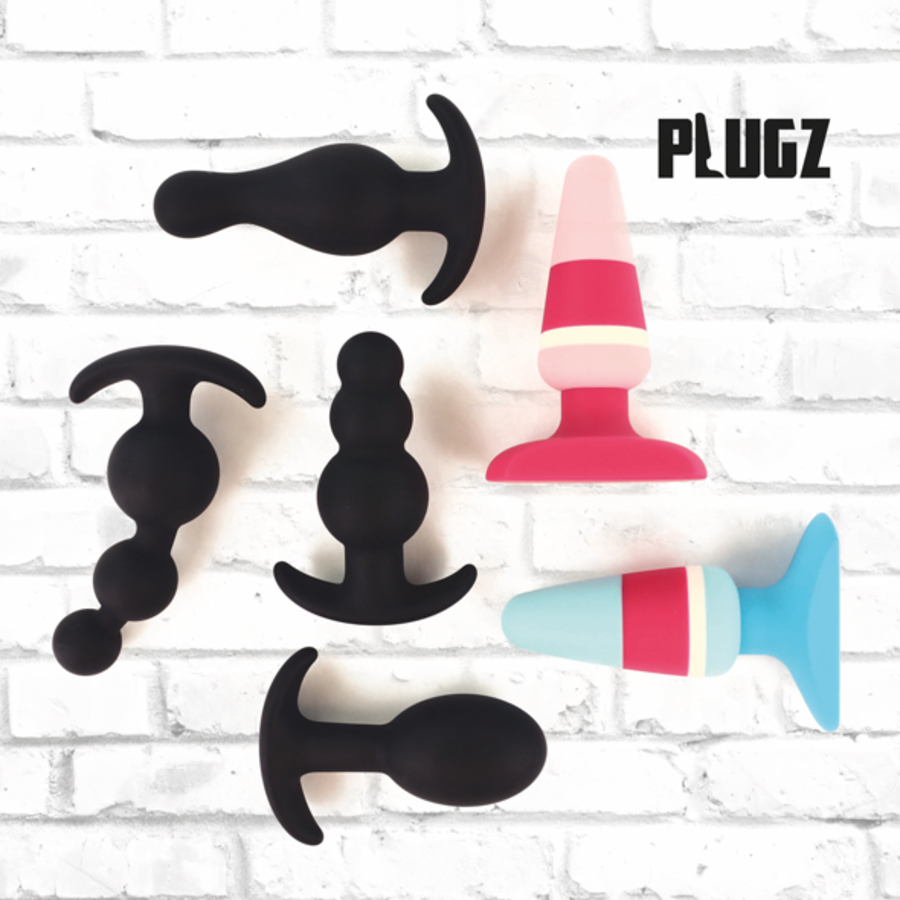 FeelzToys - Plugz Butt Plug Zwart Nr. 2 Anale Speeltjes