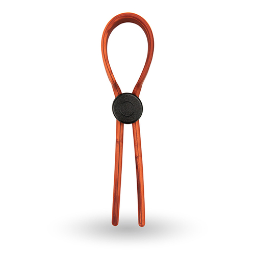 Velv'Or - Rooster Ragnar Lasso Design Siliconen Verstelbare Cock Ring Rood