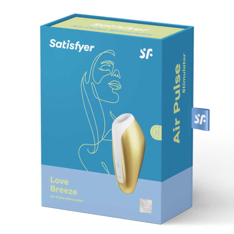 Satisfyer - Love Breeze Air Pulse Stimulator USB-oplaadbaar Vrouwen Speeltjes