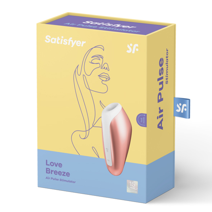 Satisfyer - Love Breeze Air Pulse Stimulator USB-oplaadbaar Vrouwen Speeltjes