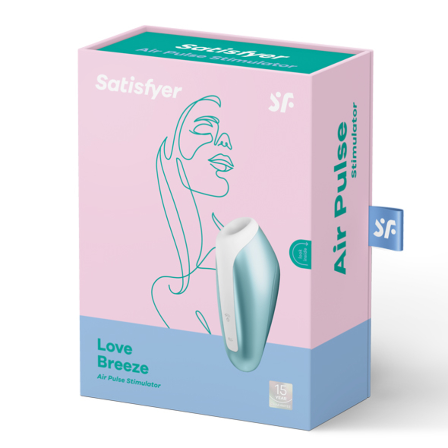 Satisfyer - Love Breeze Air Pulse Stimulator USB-oplaadbaar Vrouwen Speeltjes