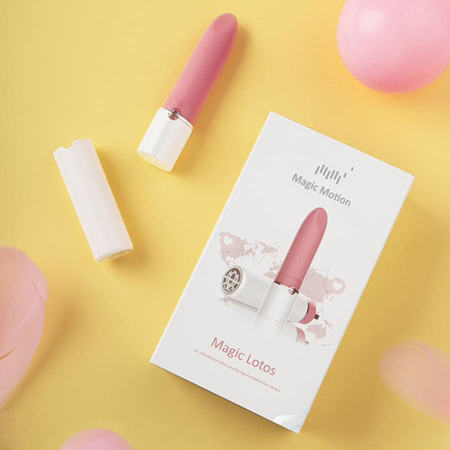 Magic Motion - Lotos App Bestuurbare Clitoris Mini Vibrator USB-Oplaadbaar Vrouwen Speeltjes