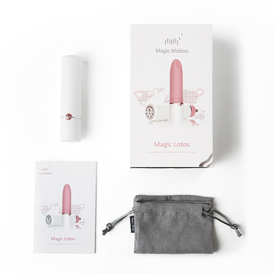 Magic Motion - Lotos App Bestuurbare Clitoris Mini Vibrator USB-Oplaadbaar Vrouwen Speeltjes