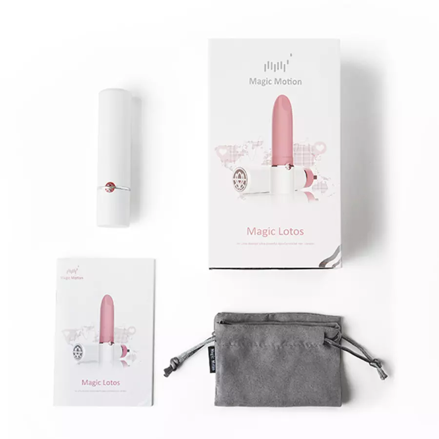 Magic Motion - Lotos App Bestuurbare Clitoris Mini Vibrator USB-Oplaadbaar Vrouwen Speeltjes