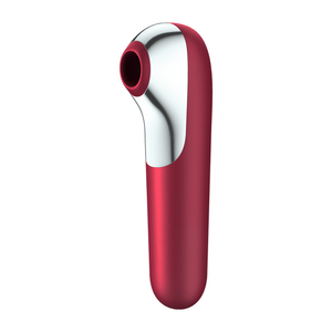 Satisfyer - Dual Love Air Pulse Vibrator App Bestuurbaar Vrouwen Speeltjes