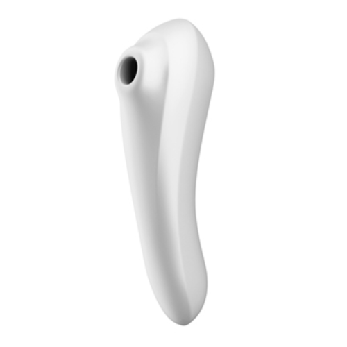 Satisfyer - Dual Pleasure Air Pulse Vibrator App Bestuurbaar Wit