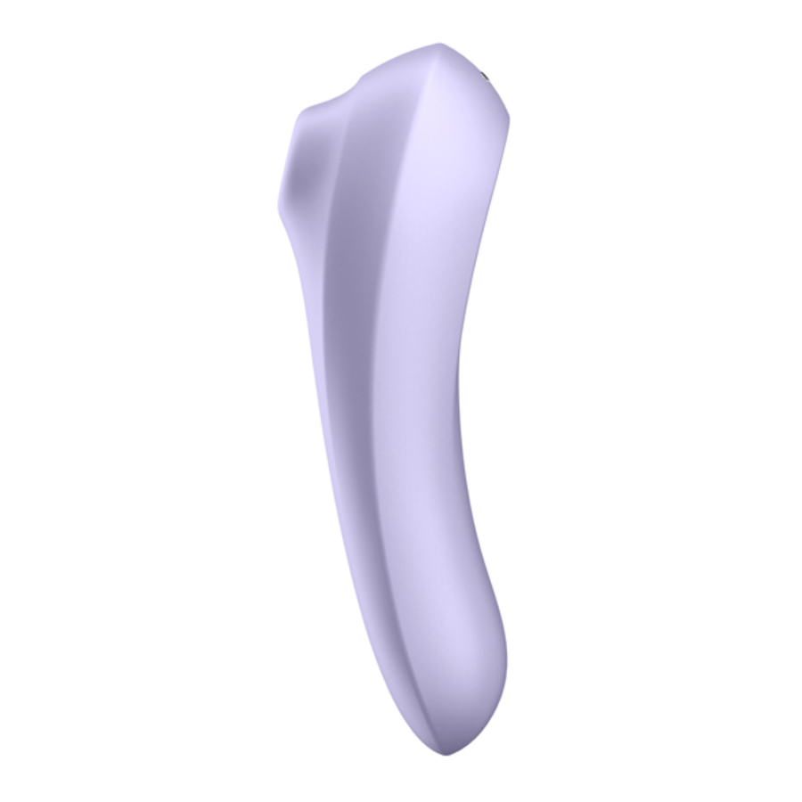 Satisfyer - Dual Pleasure Air Pulse Vibrator App Bestuurbaar Vrouwen Speeltjes