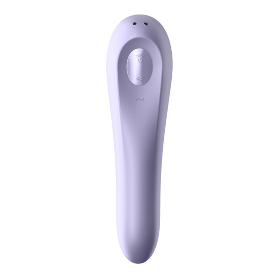 Satisfyer - Dual Pleasure Air Pulse Vibrator App Bestuurbaar Vrouwen Speeltjes