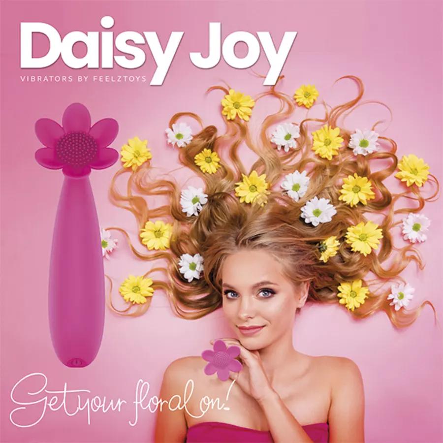 FeelzToys - Daisy Joy Lay-On Vibrator USB-rechargeable Toys for Her
