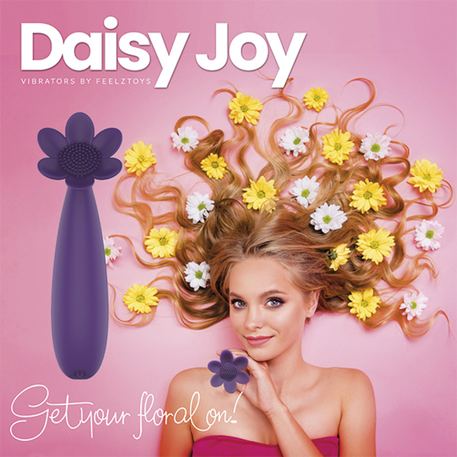 FeelzToys - Daisy Joy Lay-On Vibrator USB-oplaadbaar Vrouwen Speeltjes