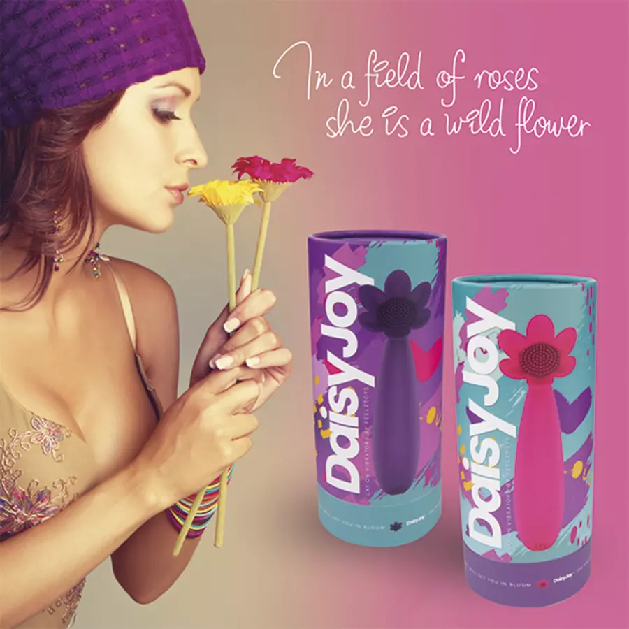 FeelzToys - Daisy Joy Lay-On Vibrator USB-rechargeable Toys for Her