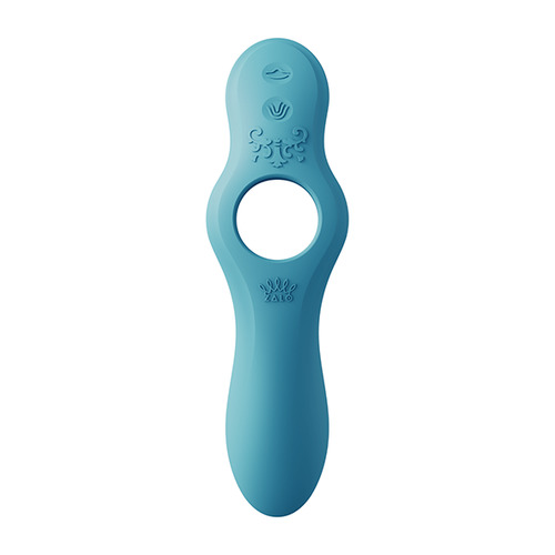 Zalo - Jessica Multifunctionele App Bestuurbare Flexibele Vibrator Blauw Zalo - Jessica Multifunctionele App Bestuurbare Flexibele Vibrator Blauw