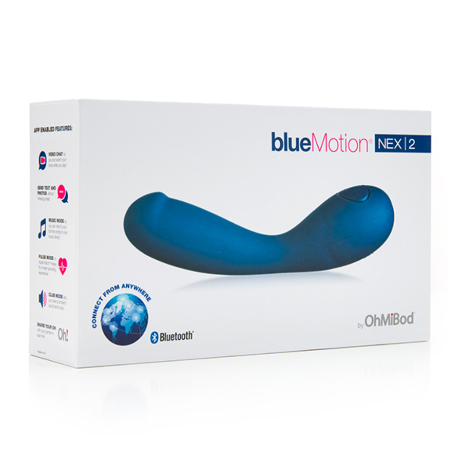 OhMiBod - BlueMotion Nex 2 (2nd Generation) App Bestuurbare Vibrator Vrouwen Speeltjes