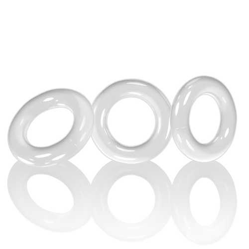 Oxballs - Willy Rings 3-pack Flexibele Cockringen Doorzichtig