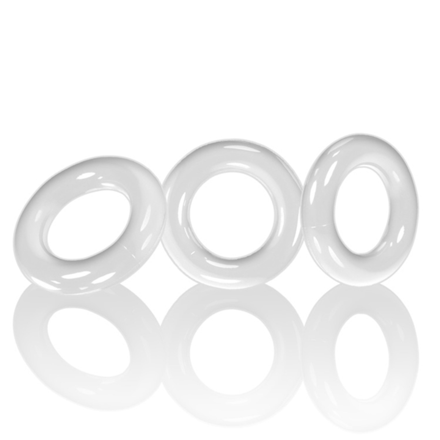 Oxballs - Willy Rings 3-pack Flexibele Cockringen Mannen Speeltjes