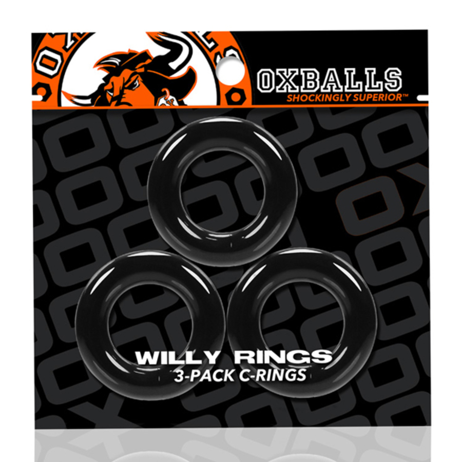 Oxballs - Willy Rings 3-pack Flexible Cockrings Male Sextoys