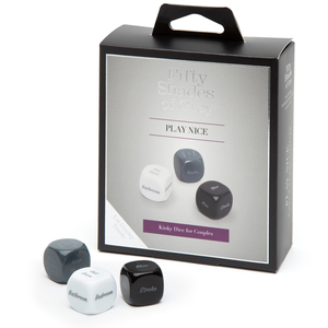 Fifty Shades of Grey - Play Nice Role Play Dobbelsteen Spel Accessoires