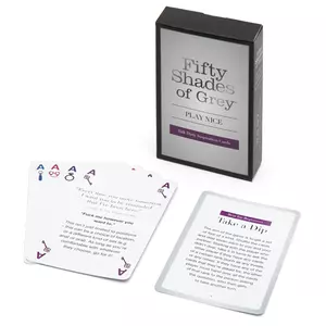 Fifty Shades of Grey - Play Nice Talk Dirty Kaartspel Accessoires