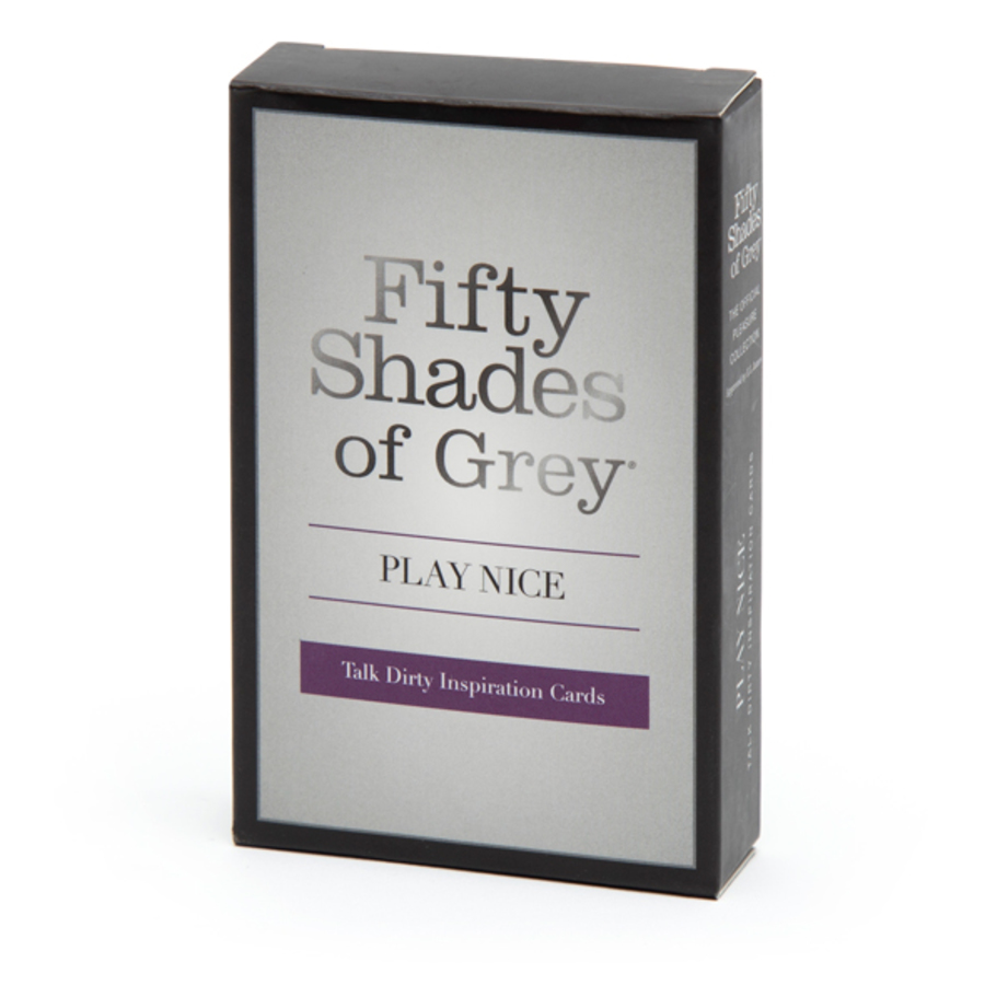 Fifty Shades of Grey - Play Nice Talk Dirty Kaartspel Accessoires