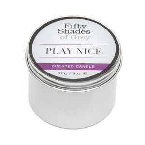 Fifty Shades of Grey - Play Nice Vanille Kaars 90 gram Accessoires