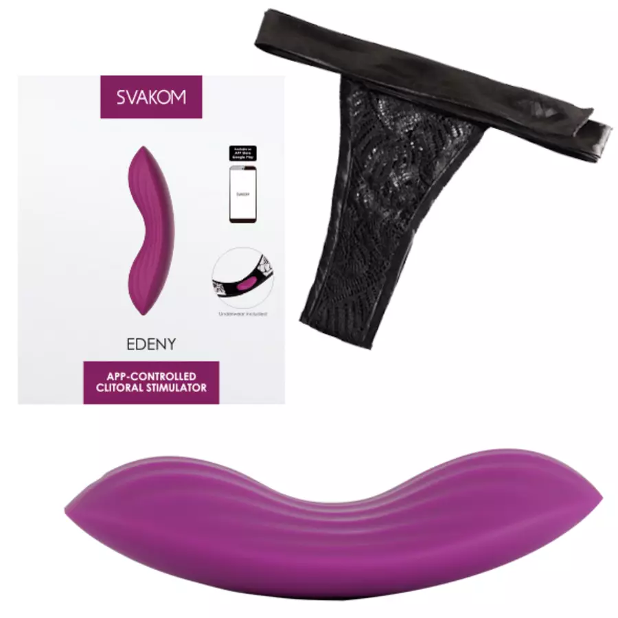 Svakom - Edeny App Controlled Clitoral Stmulator Vibrator Toys for Her