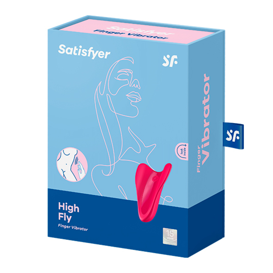 Satisfyer - High Fly Vinger Vibrator USB-oplaadbaar Vrouwen Speeltjes