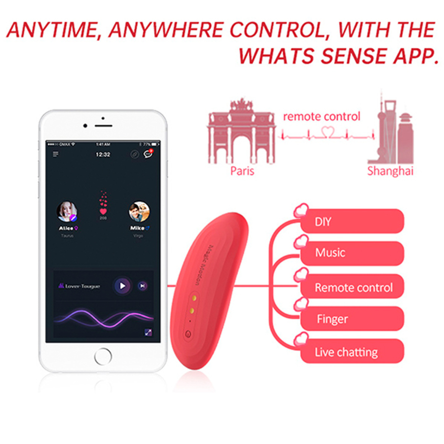 Magic Motion - Nyx Smart Panty App Bestuurbare (wekker)Vibrator Vrouwen Speeltjes