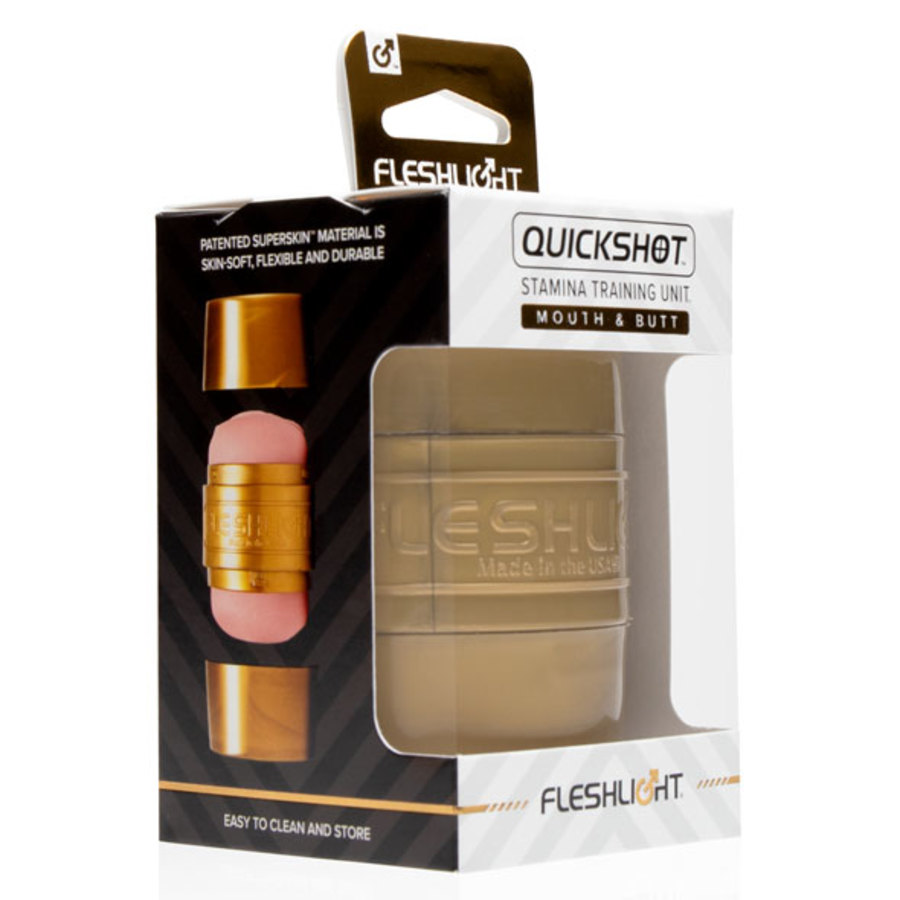 Fleshlight - Quickshot Stamina Vagina & Anus Masturbator Mannen Speeltjes