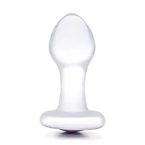 Glas - Bling Bling Glazen Butt Plug  Anale Speeltjes