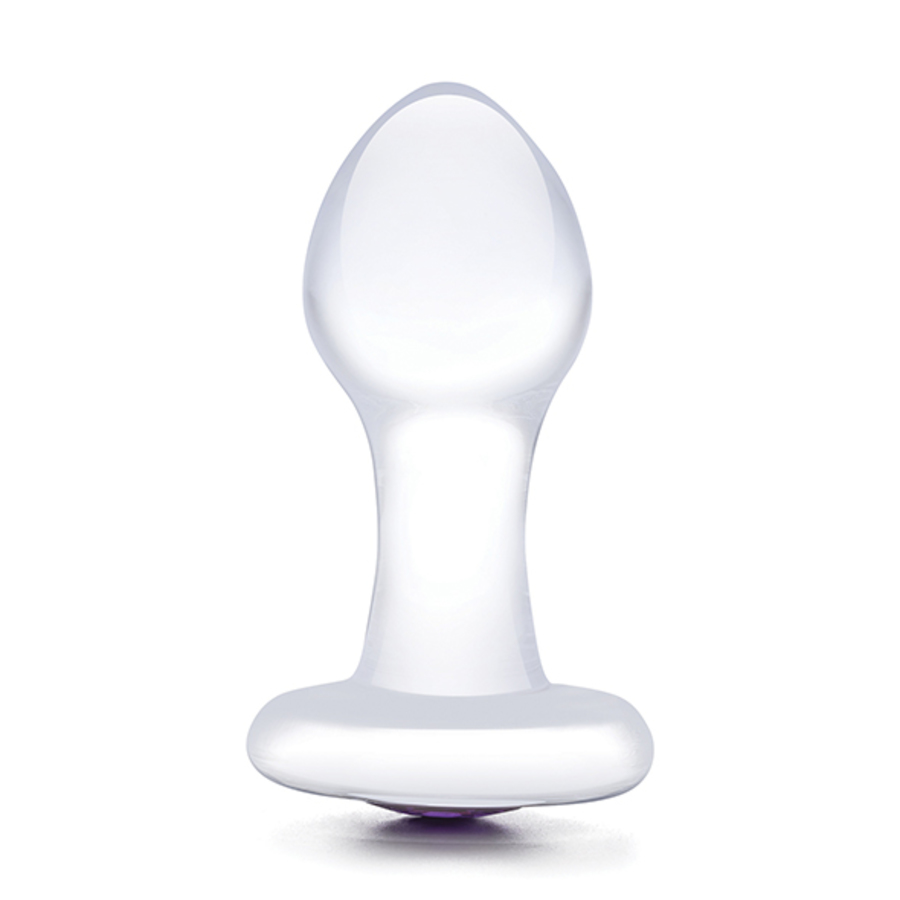 Glas - Bling Bling Glazen Butt Plug  Anale Speeltjes