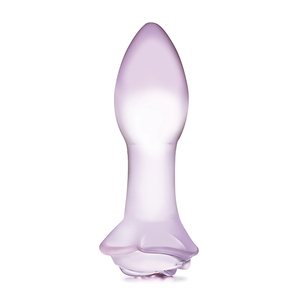 Glas - Rosebud Glass Butt Plug Anal Toys