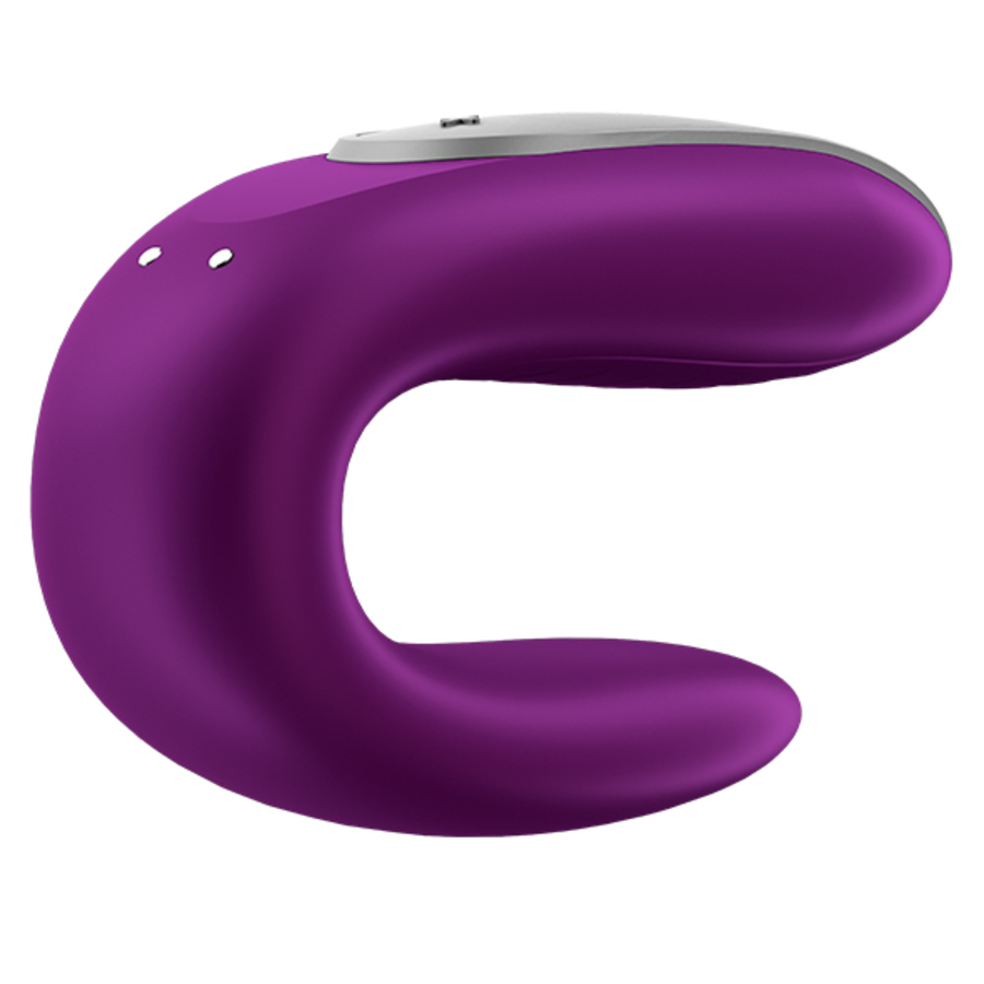 Satisfyer - Double Fun Koppelvibrator met Afstandbediening en App Vrouwen Speeltjes