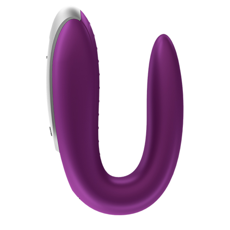 Satisfyer - Double Fun Koppelvibrator met Afstandbediening en App Vrouwen Speeltjes