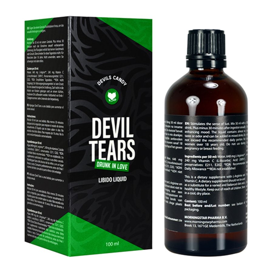 Devils Candy - Devil Tears Libido Liquid 100 ml Accessoires