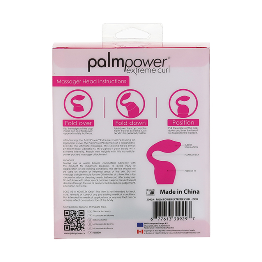 PalmPower - Extreme Curl Opzetstuk voor de Extreme Power Wand Vrouwen Speeltjes