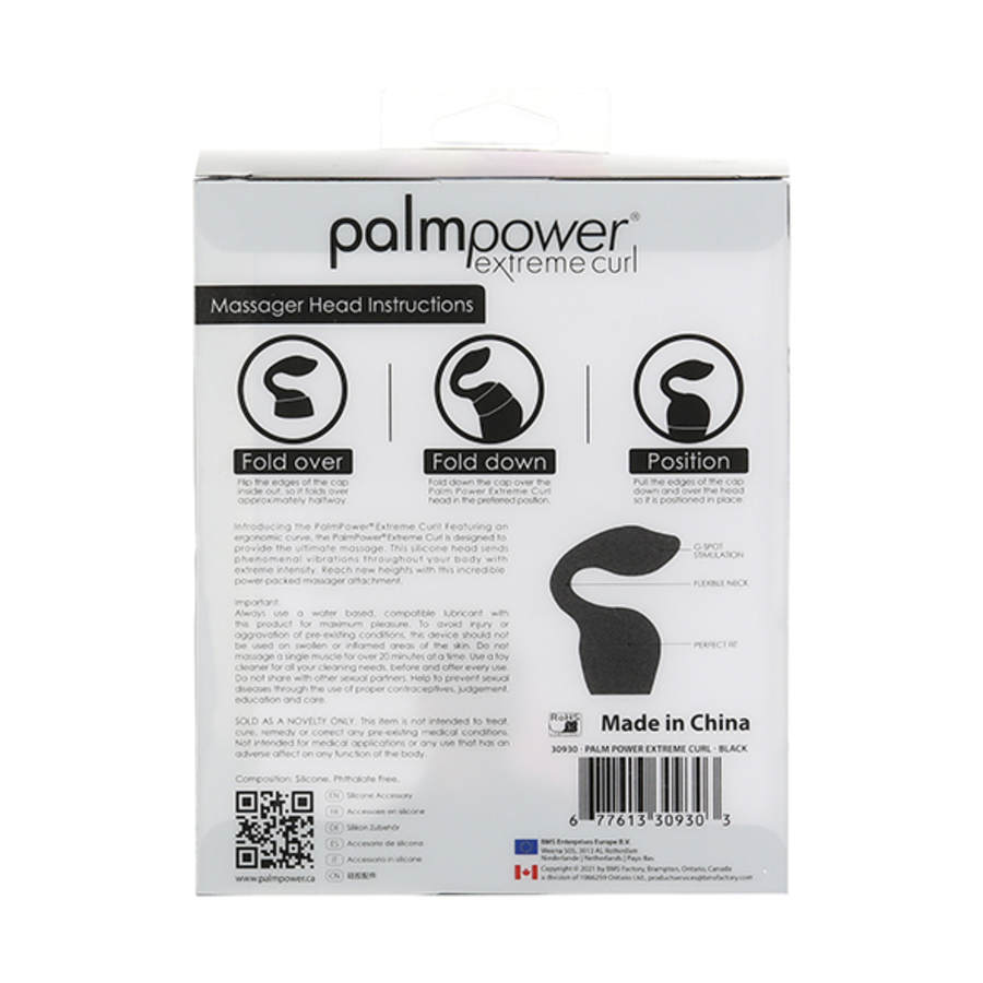 PalmPower - Extreme Curl Attachment for Extreme Power Wand Toys for Her