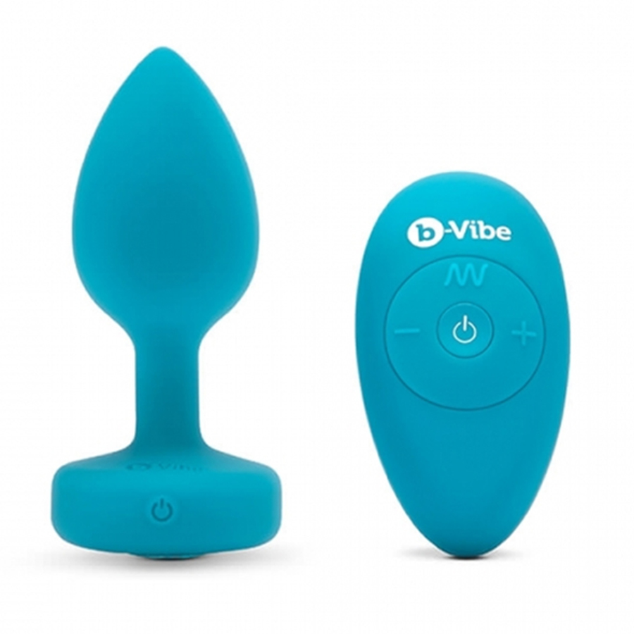 B-Vibe - B-Vibe - Vibrerende Juwelen Plug S/M Roze Anale Speeltjes