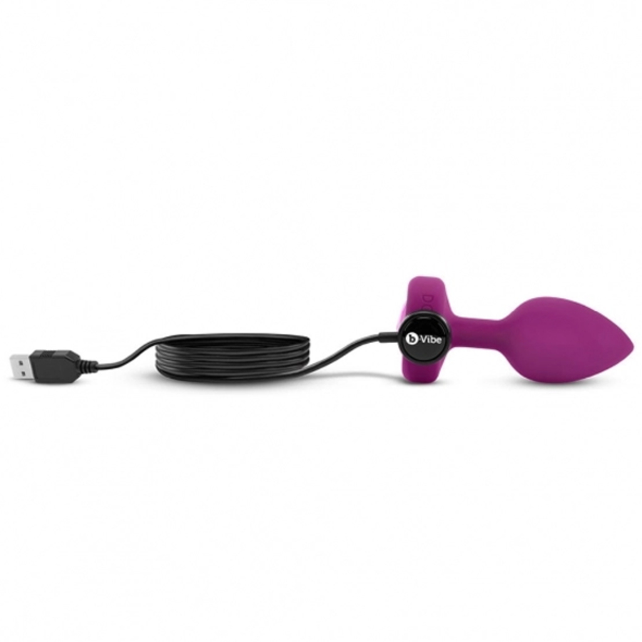 B-Vibe - B-Vibe - Vibrerende Juwelen Plug S/M Roze Anale Speeltjes