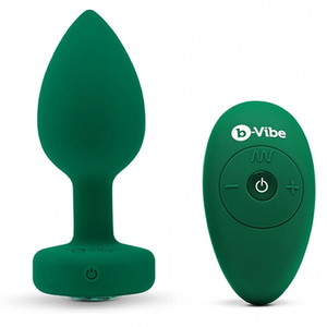 B-Vibe - Vibrerende Juwelen USB-oplaadbare Anale Plug M/L Anale Speeltjes