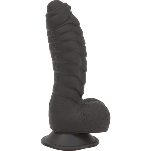 Addiction - Ben Siliconen Geribbelde Dildo met Zuignap 18 cm Addiction - Ben Siliconen Geribbelde Dildo met Zuignap 18 cm