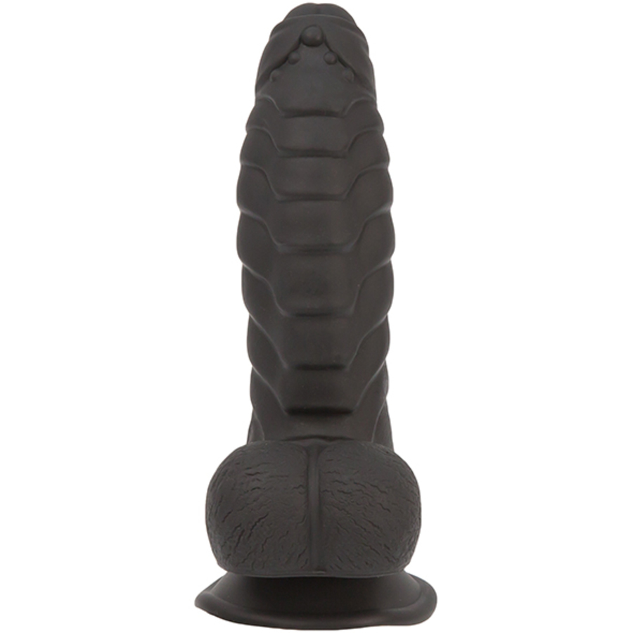 Addiction - Ben Siliconen Geribbelde Dildo met Zuignap 18 cm Vrouwen Speeltjes