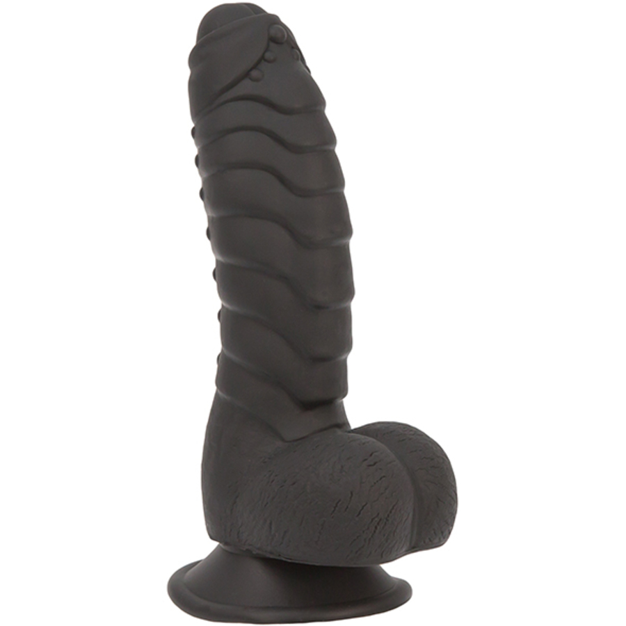 Addiction - Ben Silicone Ribbed Dildo with Suction Cup 18 cm Toys for Her