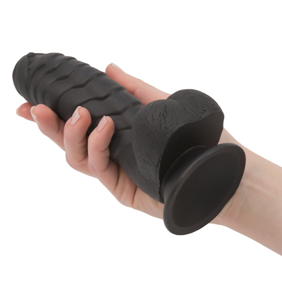 Addiction - Ben Silicone Ribbed Dildo with Suction Cup 18 cm Toys for Her