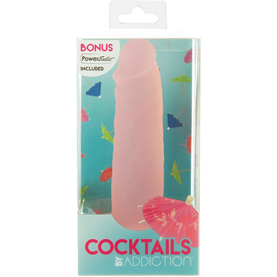 Addiction - Cocktails Siliconen Zuignap Dildo 14 cm met PowerBullet Vrouwen Speeltjes