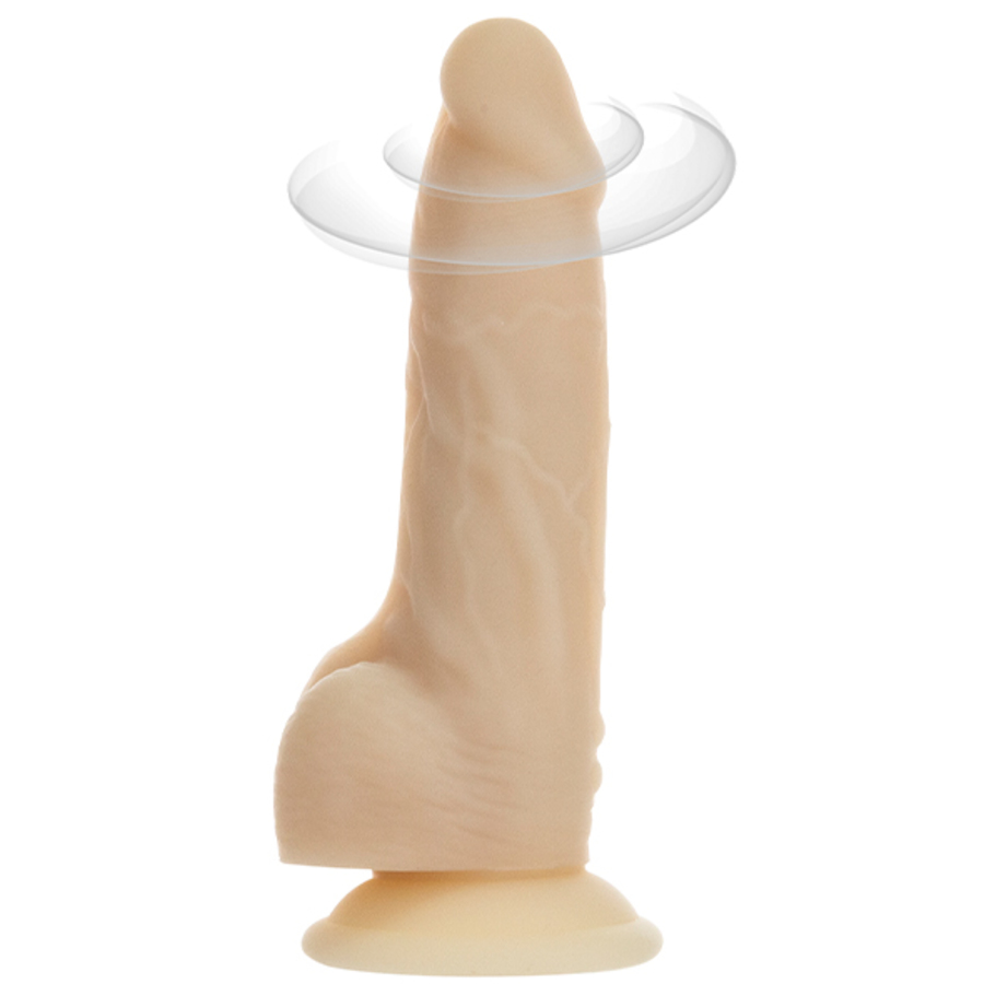 Naked Addiction - Roterende & Vibrerende Dildo met Remote 19cm Vrouwen Speeltjes