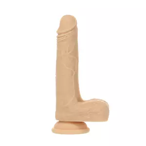 Naked Addiction - Roterende & Stotende Vibrerende Dildo met Afst. 19 cm
